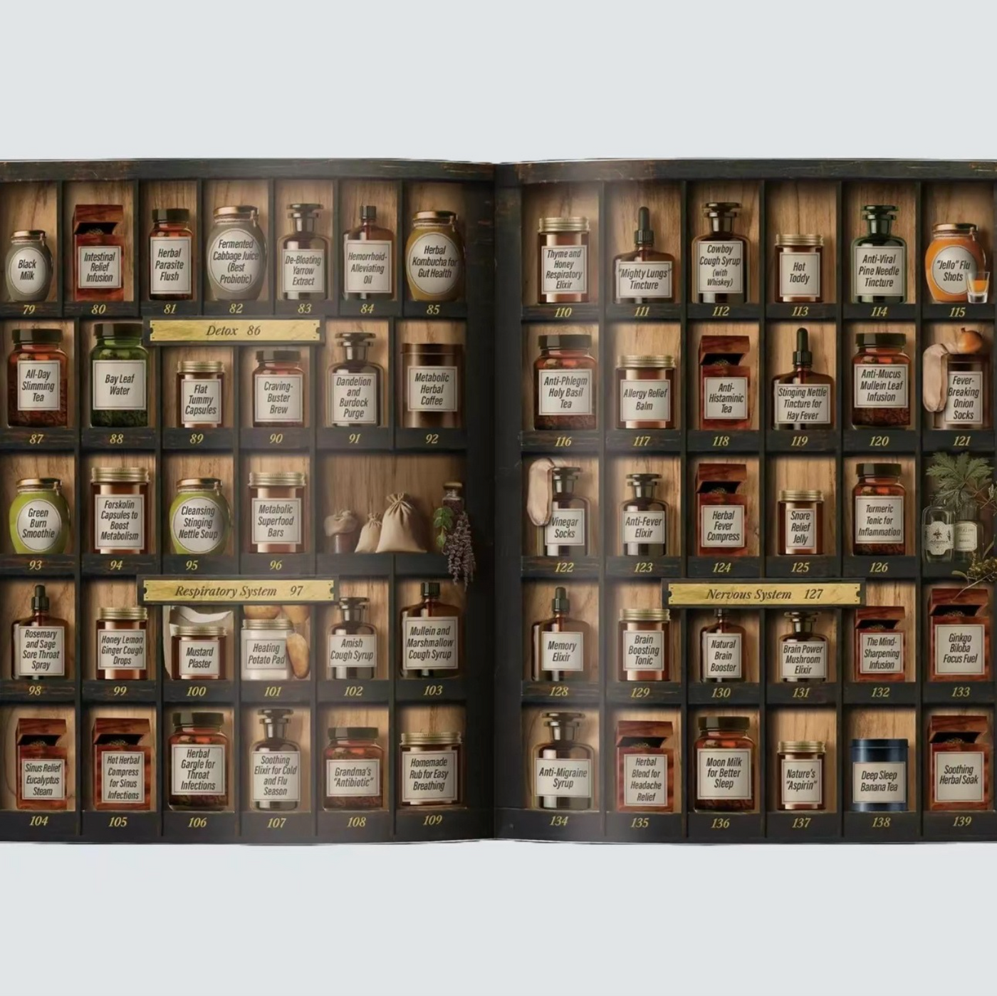 Curify® Forgotten Home Apothecary Book